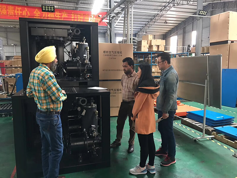 China Kaishan industrial compressores BMVF15 15kw screw air compressor machine