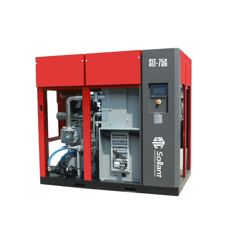 Dry Type Screw Air Compressor Factory Price for 18kw Quiet and Small Oil Free silent Air Compressor