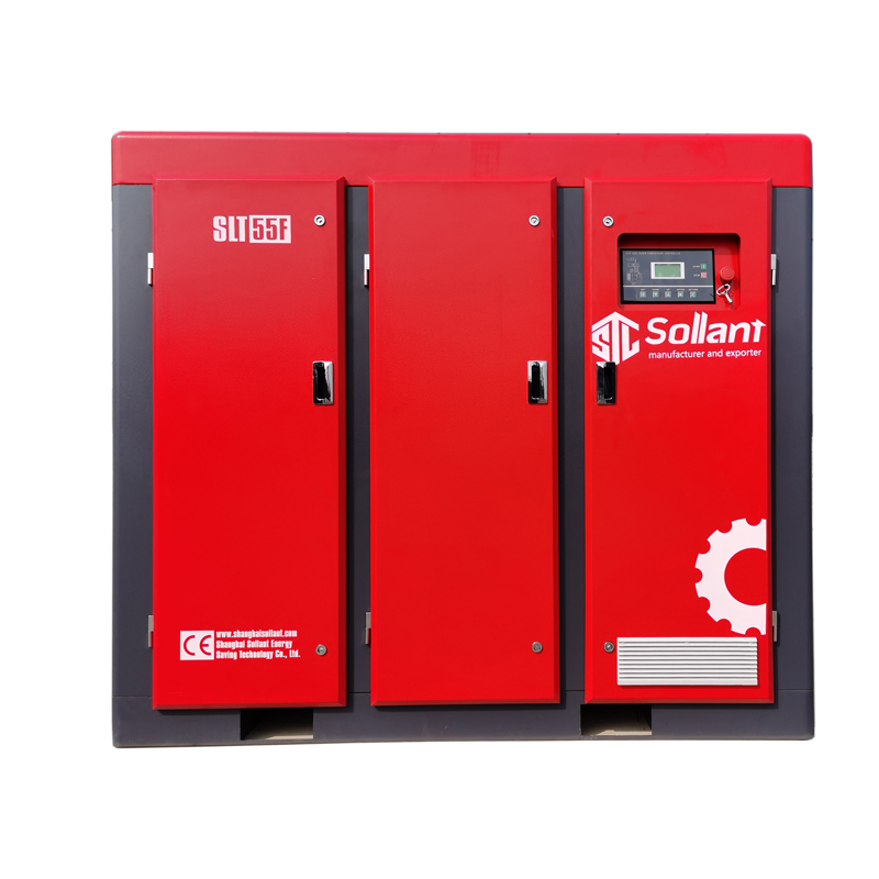 sollant Single Stage Fixed Speed Screw Air Compressor Supplier China