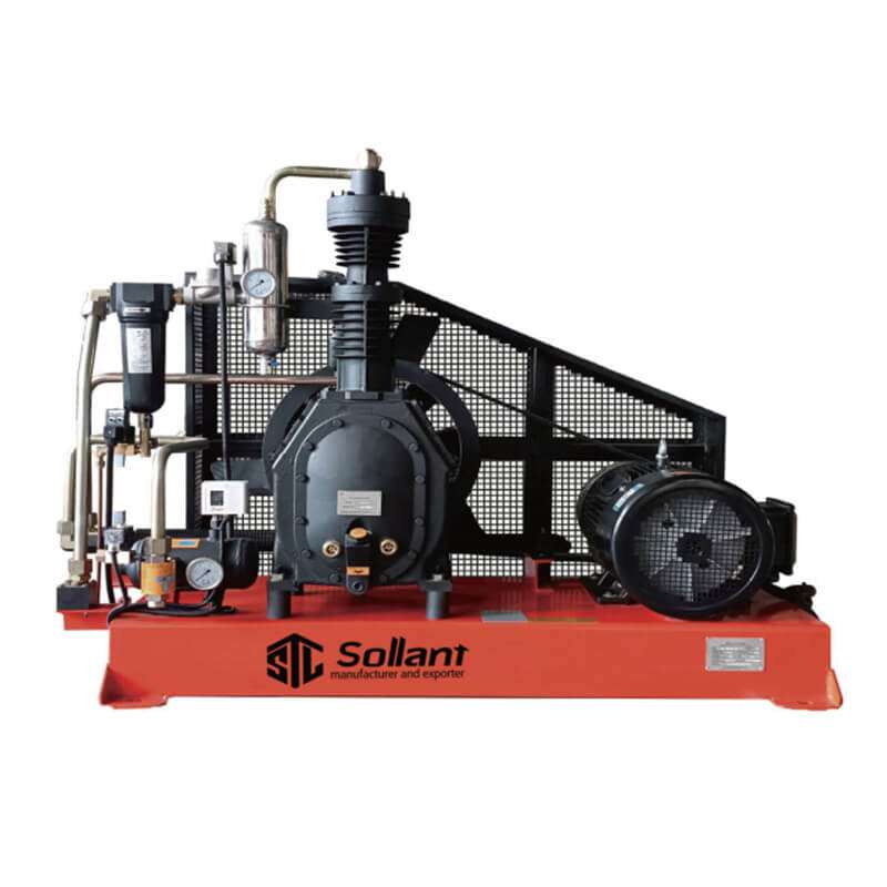 High Pressure Reciprocating Air Compressor - Sollant Group