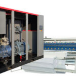 Sollant air compressor for textile industry