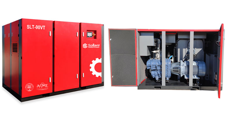 Sollant Two-stage PM VSD Air Compressor Series