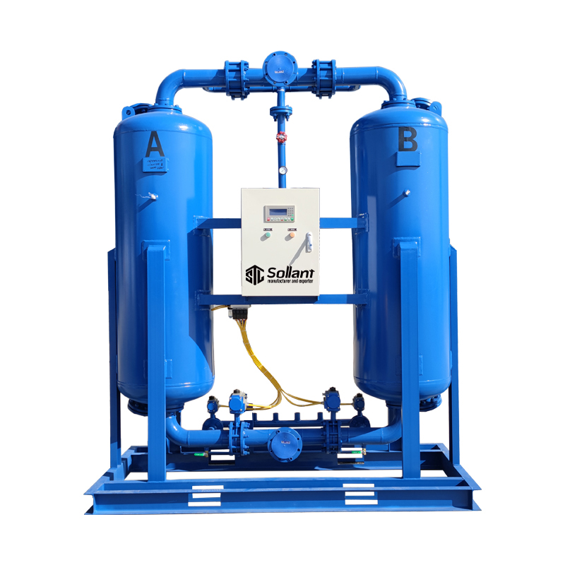 Heatless adsorption compressed air dryers, Air and Gas Treatment, Sollant Group