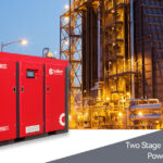 Two Stage Screw Air CompressorPower Station Industry
