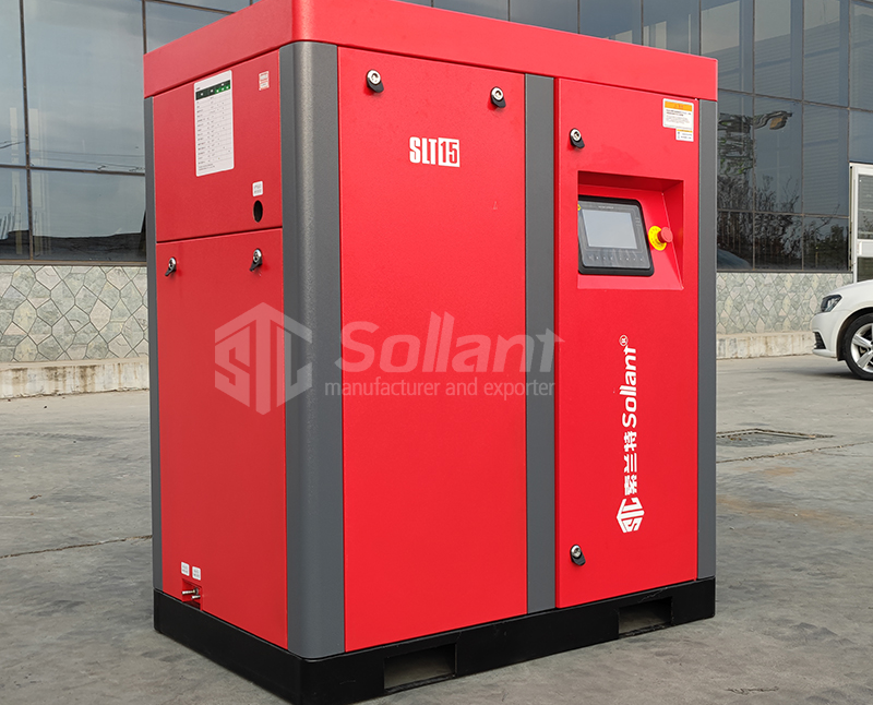 Oil free water injected air compressor.