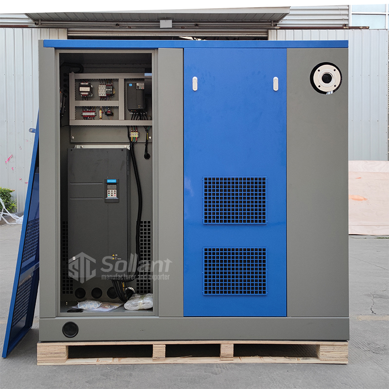 sollant centrifugal fan vertical two-stage compression air compressor